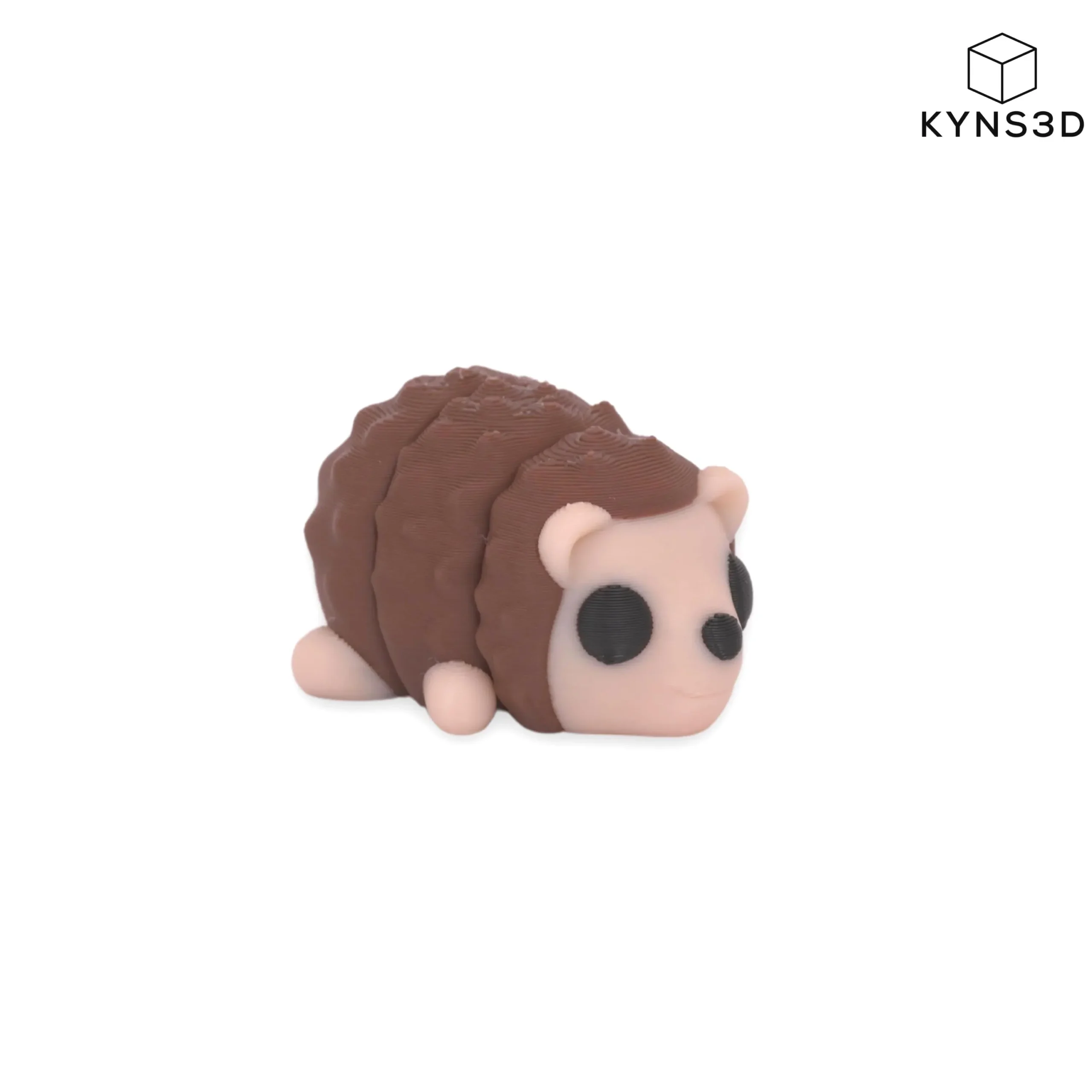 Mini Articulated Baby Hedgehog – 3D Printed Flexi Fidget Toy - Image 2